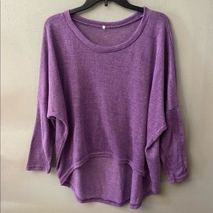 Oversized Asymmetrical Blouse